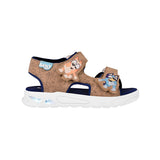 HUARACHES BLUEY NIÑO 230548 SIMIPIEL BEIGE 15-17