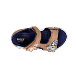 HUARACHES BLUEY NIÑO 230548 SIMIPIEL BEIGE 15-17