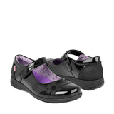 ZAPATOS ESCOLARES VAVITO NIÑA 755012 CHAROL NEGRO 16-17