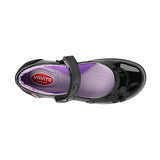 ZAPATOS ESCOLARES VAVITO NIÑA 755012 CHAROL NEGRO 16-17