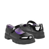 ZAPATOS ESCOLARES VAVITO NIÑA 422005 CHAROL NEGRO 18-21