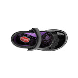 ZAPATOS ESCOLARES VAVITO NIÑA  758001 CHAROL NEGRO 16-17