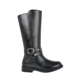 BOTAS VAVITO NIÑA VA350017 SIMIPIEL NEGRO 15-17