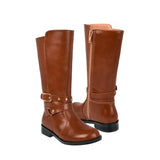 BOTAS VAVITO NIÑA VA350017 SIMIPIEL CAFÉ 15-17
