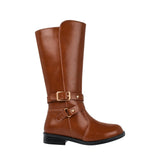 BOTAS VAVITO NIÑA VA350017 SIMIPIEL CAFÉ 15-17