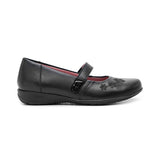 ZAPATOS ESCOLARES FLEXI NIÑA 35930 PIEL NEGRO 18-21