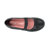ZAPATOS ESCOLARES FLEXI NIÑA 35930 PIEL NEGRO 18-21