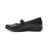 ZAPATOS ESCOLARES FLEXI NIÑA 35930 PIEL NEGRO 18-21