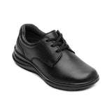 ZAPATOS ESCOLARES NIÑO FLEXI 402111 PIEL NGO 18-21
