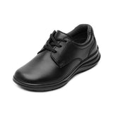 ZAPATOS ESCOLARES NIÑO FLEXI 402111 PIEL NGO 18-21