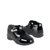ZAPATOS ESCOLARES NIÑA SIENA 8216 CHAROL NEGRO 16-17