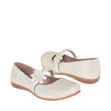 ZAPATOS NIÑA STYLO 9183 GLITTER PLATA 18-21