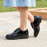 MOCASINES STYLO NIÑA 921 CHAROL NEGRO 18-21