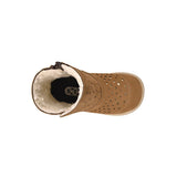 BOTAS CASUALES PARA NIÑA STYLO 5403-1 SUEDE CAFÉ 13-14