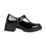 ZAPATOS ESCOLARES NIÑA STYLO 301 CHAROL NEGRO 18-21