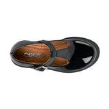 ZAPATOS ESCOLARES NIÑA STYLO 301 CHAROL NEGRO 18-21