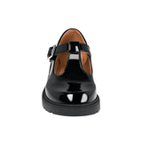 ZAPATOS ESCOLARES NIÑA STYLO 301 CHAROL NEGRO 18-21