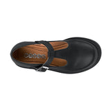ZAPATOS ESCOLARES NIÑA STYLO 307 SIMIPIEL NEGRO 18-21