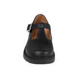 ZAPATOS ESCOLARES NIÑA STYLO 307 SIMIPIEL NEGRO 18-21