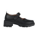 ZAPATOS ESCOLARES NIÑA STYLO 302 SIMIPIEL NEGRO 18-21