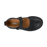 ZAPATOS ESCOLARES NIÑA STYLO 302 SIMIPIEL NEGRO 18-21