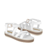 SANDALIAS NIÑA STYLO 3025 SIMIPIEL BLANCO
