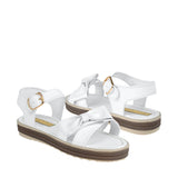 SANDALIAS NIÑA STYLO 3026 SIMIPIEL BLANCO