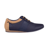 ZAPATOS CASUALES STYLO 6334 18-21 SIMIPIEL AZUL/OCRE