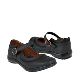 ZAPATOS ESCOLARES STYLO NIÑA E-28 PIEL NEGRO 18-21