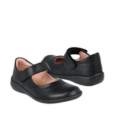 ZAPATOS ESCOLARES NIÑA STYLO 6000 SIMIPIEL NEGRO