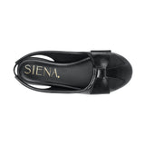 ZAPATOS SIENA NIÑA 977 SIMIPIEL NEGRO 18-21