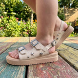 SANDALIAS SIENA NIÑA 1904 SIMIPIEL BEIGE 18-21