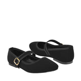 ZAPATOS CASUALES SIENA NIÑA 1618 SUEDE NEGRO 18-21