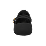ZAPATOS CASUALES SIENA NIÑA 1618 SUEDE NEGRO 18-21