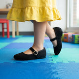 ZAPATOS CASUALES SIENA NIÑA 1618 SUEDE NEGRO 18-21