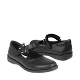 ZAPATOS ESCOLARES NIÑA CHABELO C26-A PIEL NEGRO