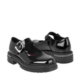 ZAPATOS ESCOLARES CHABELO NIÑA C980-A CHAROL NEGRO 18-21