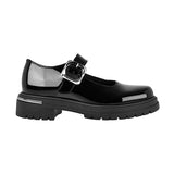 ZAPATOS ESCOLARES CHABELO NIÑA C980-A CHAROL NEGRO 18-21