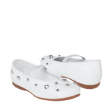 ZAPATOS STYLO NIÑA 7020 SIMIPIEL BLANCO 18-21