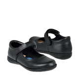 ZAPATOS ESCOLARES STYLO NIÑA 23354 PIEL NEGRO 18-21