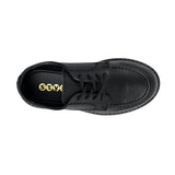 ZAPATOS ESCOLARES STYLO NIÑO 25502 PIEL NEGRO 18-21