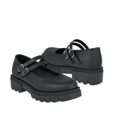 ZAPATOS ESCOLARES STYLO NIÑA 252067 PIEL NEGRO 18-21