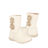 BOTINES STYLO NIÑA 233050 SIMIPIEL BEIGE 13-14