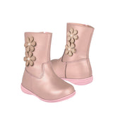 BOTINES STYLO NIÑA 233050 SIMIPIEL ROSA 13-14
