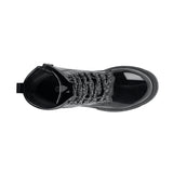 BOTINES STYLO NIÑA 252004 CHAROL NEGRO 18-21