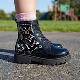 BOTINES STYLO NIÑA 252004 CHAROL NEGRO 18-21 - Negro / 18