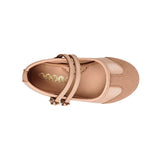ZAPATOS STYLO NIÑA 26616 SIMIPIEL BEIGE 15-17