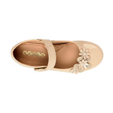 ZAPATOS STYLO NIÑA 26657 CHAROL BEIGE 18-21