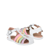 SANDALIAS SIENA NIÑA 243032 PIEL BLANCO 15-17