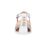 SANDALIAS SIENA NIÑA 243032 PIEL BLANCO 15-17